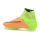 Nike HyperVenom Phantom II FG Football Crampons Cuir Beige Noir Volt