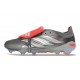 Adidas Predator 26 Foldover Tongue Elite FG Fer Mét. Blanc Ftwr Rouge Lucide