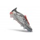 Adidas Predator 26 Foldover Tongue Elite FG Fer Mét. Blanc Ftwr Rouge Lucide