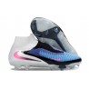 Nike Phantom 6 Elite High FG Neuf Bleu Rapide Rose Explosif Blanc