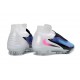 Nike Phantom 6 Elite High FG Neuf Bleu Rapide Rose Explosif Blanc