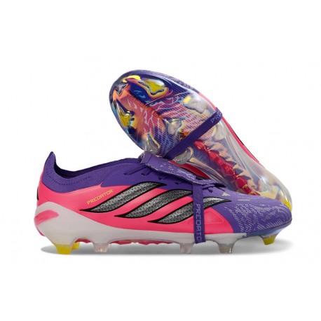 Adidas Predator 26 Foldover Tongue Elite FG Violet Rose