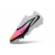 Crampons Nike Phantom 6 Elite Low FG Rose Blanc