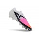 Crampons Nike Phantom 6 Elite Low FG Rose Blanc
