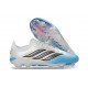 Chaussures Adidas Predator Elite L FG Blanc Noir Bleu