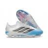 Chaussures Adidas Predator Elite L FG Blanc Noir Bleu