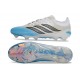 Chaussures Adidas Predator Elite L FG Blanc Noir Bleu