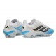 Chaussures Adidas Predator Elite L FG Blanc Noir Bleu