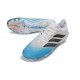 Chaussures Adidas Predator Elite L FG Blanc Noir Bleu