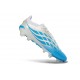 Chaussures Adidas Predator Elite L FG Blanc Noir Bleu