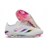 Chaussures Adidas Predator Elite L FG Blanc Rose