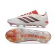 Chaussures Adidas Predator Elite L FG Blanc Noir Rouge