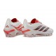 Chaussures Adidas Predator Elite L FG Blanc Noir Rouge