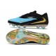 Crampons Nike Phantom 6 Elite Low FG Bleu Noir Or