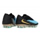 Crampons Nike Phantom 6 Elite Low FG Bleu Noir Or