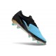 Crampons Nike Phantom 6 Elite Low FG Bleu Noir Or