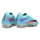 Crampons Nike Phantom 6 Elite Low FG Bleu