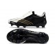 Crampons de Foot adidas F50 Spider Elite FG Noir Blanc