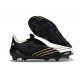 Crampons de Foot adidas F50 Spider Elite FG Noir Blanc