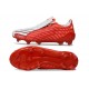 Crampons de Foot adidas F50 Spider Elite FG Rouge Blanc