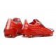 Crampons de Foot adidas F50 Spider Elite FG Rouge Blanc
