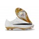 Nike Crampons Zoom Mercurial Vapor XVII Elite FG Blanc Noir Or