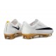 Nike Crampons Zoom Mercurial Vapor XVII Elite FG Blanc Noir Or