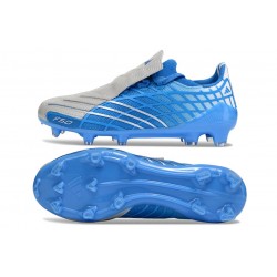 Crampons de Foot adidas F50 Spider Elite FG Bleu Argent