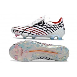 Crampons de Foot adidas F50 Spider Elite FG Blanc Rouge Bleu