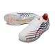 Crampons de Foot adidas F50 Spider Elite FG Blanc Rouge Bleu