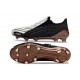 Crampons de Foot adidas F50 Spider Elite FG Noir Blanc Or
