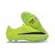 Nike Crampons Zoom Mercurial Vapor XVII Elite FG Volt Noir