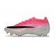 Nike Crampons Zoom Mercurial Vapor XVII Elite FG Rose Noir