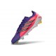 Chaussures Adidas Predator Elite L FG Violet Rose Noir
