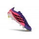 Chaussures Adidas Predator Elite L FG Violet Rose Noir