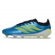 Chaussures Adidas Predator Elite L FG Bleu Électrique Vert