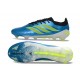 Chaussures Adidas Predator Elite L FG Bleu Électrique Vert