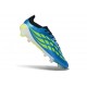 Chaussures Adidas Predator Elite L FG Bleu Électrique Vert