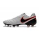 Chaussures Nike Tiempo Legend 6 FG Pas Cher Blanc Noir Orange