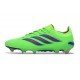 Chaussures Adidas Predator Elite L FG Vert Bleu