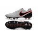 Chaussures Nike Tiempo Legend 6 FG Pas Cher Blanc Noir Orange