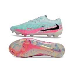 Crampons Nike Phantom 6 Elite Low FG Pistachio Frost Rose Noir