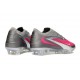 Crampons Nike Phantom 6 Elite Low FG Rose Argent Gris