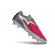Crampons Nike Phantom 6 Elite Low FG Rose Argent Gris