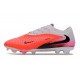 Crampons Nike Phantom 6 Elite Low FG Orange Vif Gris Pâle
