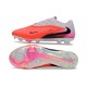 Crampons Nike Phantom 6 Elite Low FG Orange Vif Gris Pâle