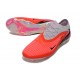 Crampons Nike Phantom 6 Elite Low FG Orange Vif Gris Pâle