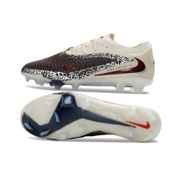 Crampons Nike Phantom 6 Elite Low FG Rouge Blanc Noir