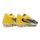 Crampons Nike Phantom 6 Elite Low FG Noir Jaune Argent