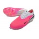 Crampons Nike Phantom 6 Elite Low FG Rose Blanc Noir